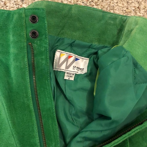 Vintage Wilsons Leather Jacket and Shorts Set - Picture 5 of 6